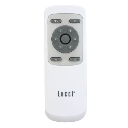 Lucci air 213301- Ανεμιστήρας οροφής LED Dimmable UNIONE 1xGX53/12W/230V καφέ/γυαλιστερό χρώμιο + τηλεχειριστήριο