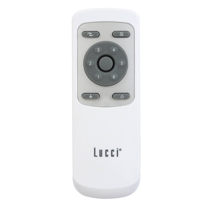 Lucci air 213301- Ανεμιστήρας οροφής LED Dimmable UNIONE 1xGX53/12W/230V καφέ/γυαλιστερό χρώμιο + τηλεχειριστήριο