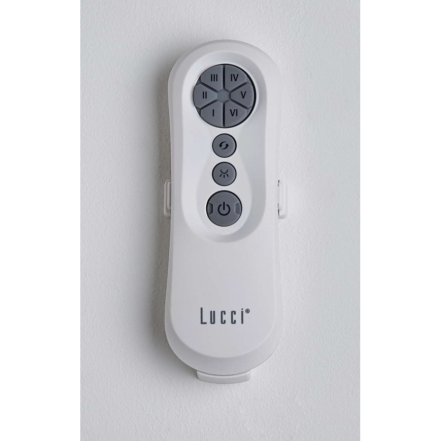 Lucci air 213354 - Ρυθμιζόμενο LED οροφής ανεμιστήρας NAUTICA 1xGX53/12W/230V μαύρο + τηλεχειριστήριο