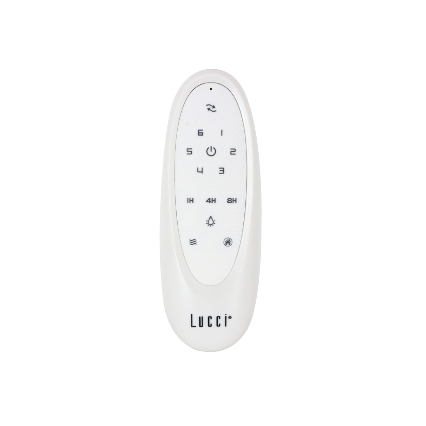 Lucci air 21610649 - Ανεμιστήρας οροφής LED ντιμαριζόμενο ARRAY 1xGX53/12W/230V λευκό + τηλεχειριστήριο