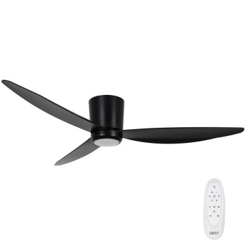 Lucci air 21610749 - LED Ρυθμιζόμενος Οροφής Ανεμιστήρας ARRAY 1xGX53/12W/230V μαύρο + τηλεχειριστήριο
