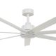 Lucci air 21610849 - Dimming ceiling fan ATLANTA 1xGX53/12W/230V white+ + τηλεχειριστήριο