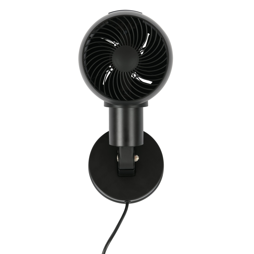 Lucci Air 21612649 - Ανεμιστήρας τοίχου JET 32W/230V μαύρο + τηλεχειριστήριο