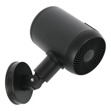 Lucci Air 21612649 - Ανεμιστήρας τοίχου JET 32W/230V μαύρο + τηλεχειριστήριο