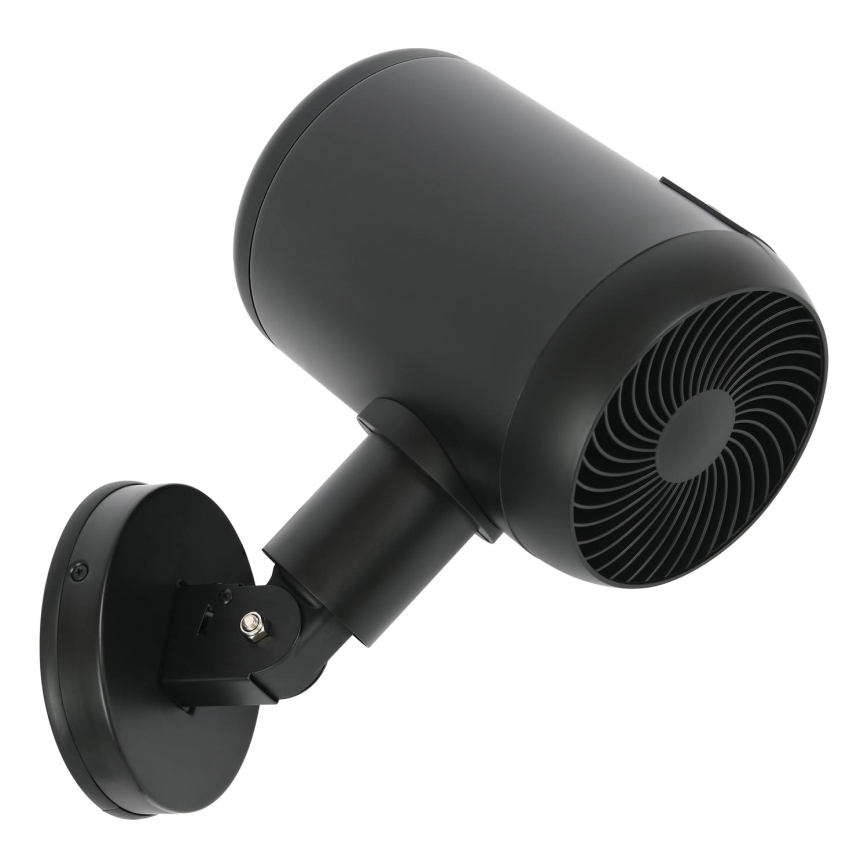 Lucci Air 21612649 - Ανεμιστήρας τοίχου JET 32W/230V μαύρο + τηλεχειριστήριο