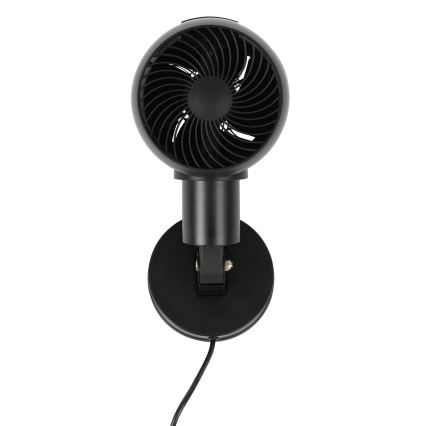Lucci Air 21612649 - Ανεμιστήρας τοίχου JET 32W/230V μαύρο + τηλεχειριστήριο