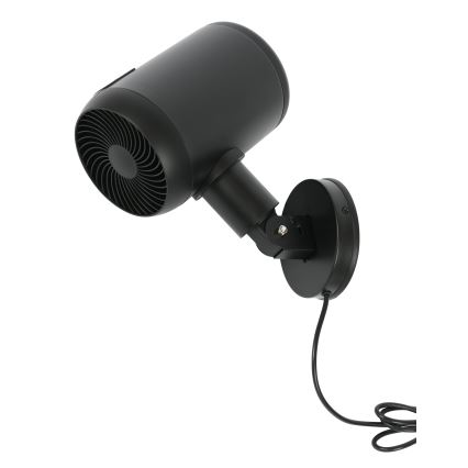 Lucci Air 21612649 - Ανεμιστήρας τοίχου JET 32W/230V μαύρο + τηλεχειριστήριο