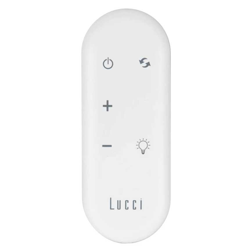 Lucci Air 21617149 - Ανεμιστήρας οροφής OSPREY με LED ρυθμιζόμενης φωτεινότητας, 1xGX53/12W/230V, Ø 132 cm, μαύρος + τηλεχειριστήριο