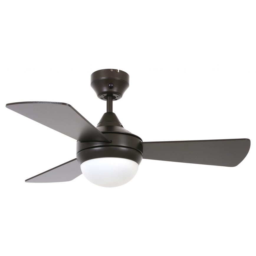 Lucci Air 512311 - Ανεμιστήρας οροφής AIRLIE HUGGER 2xE27/15W/230V ξύλο/καφέ + τηλεχειριστήριο