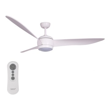 Lucci air 512911 - LED ανεμιστήρας οροφής AIRFUSION NORDIC LED/20W/230V ξύλο/λευκό Ø 142 cm + τηλεχειριστήριο