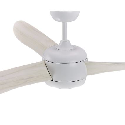 Lucci air 512911 - LED Ανεμιστήρας οροφής AIRFUSION LED/20W/230V ξύλο/λευκό + RC
