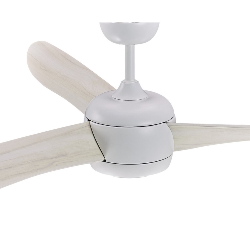 Lucci air 512911 - LED Ανεμιστήρας οροφής AIRFUSION LED/20W/230V ξύλο/λευκό + RC