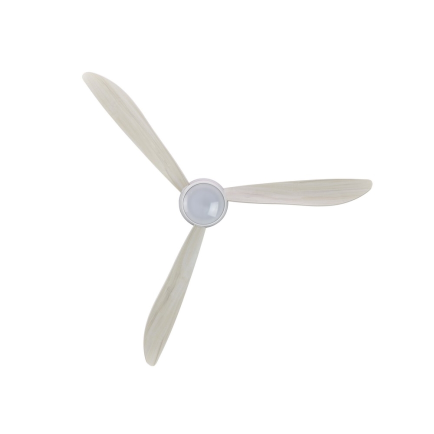 Lucci air 512911 - LED Ανεμιστήρας οροφής AIRFUSION LED/20W/230V ξύλο/λευκό + RC