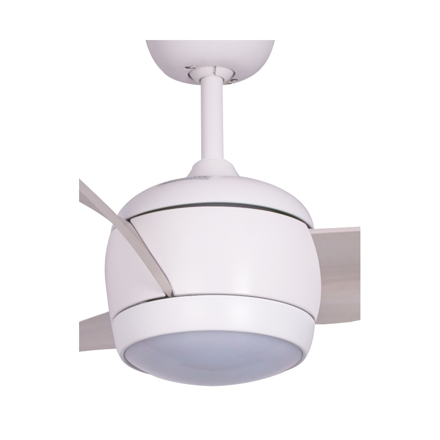 Lucci air 512911 - LED Ανεμιστήρας οροφής AIRFUSION LED/20W/230V ξύλο/λευκό + RC