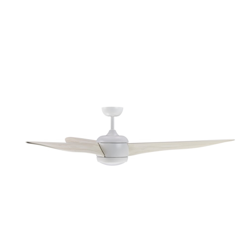 Lucci air 512911 - Οροφής ανεμιστήρας LED AIRFUSION NORDIC LED/20W/230V ξύλο/λευκό + τηλεχειριστήριο