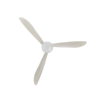 Lucci air 512911 - Οροφής ανεμιστήρας LED AIRFUSION NORDIC LED/20W/230V ξύλο/λευκό + τηλεχειριστήριο