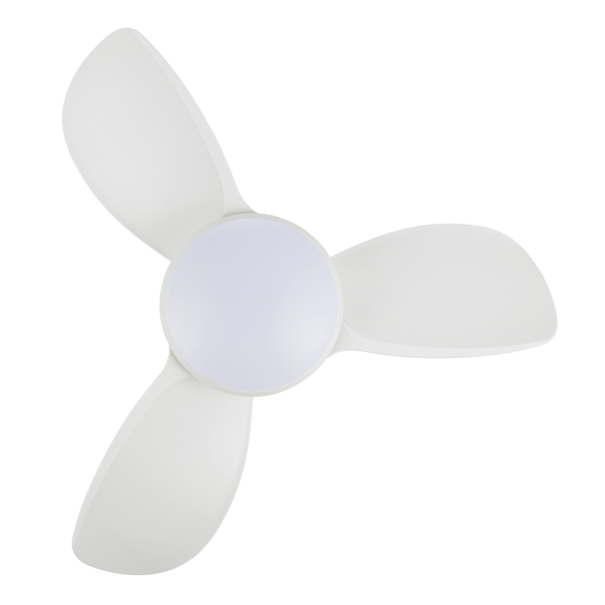 Lucci air 513071 - Ανεμιστήρας οροφής LED Dimmable SYROS LED/18W/230V 3000/4000/6000K λευκό + τηλεχειριστήριο