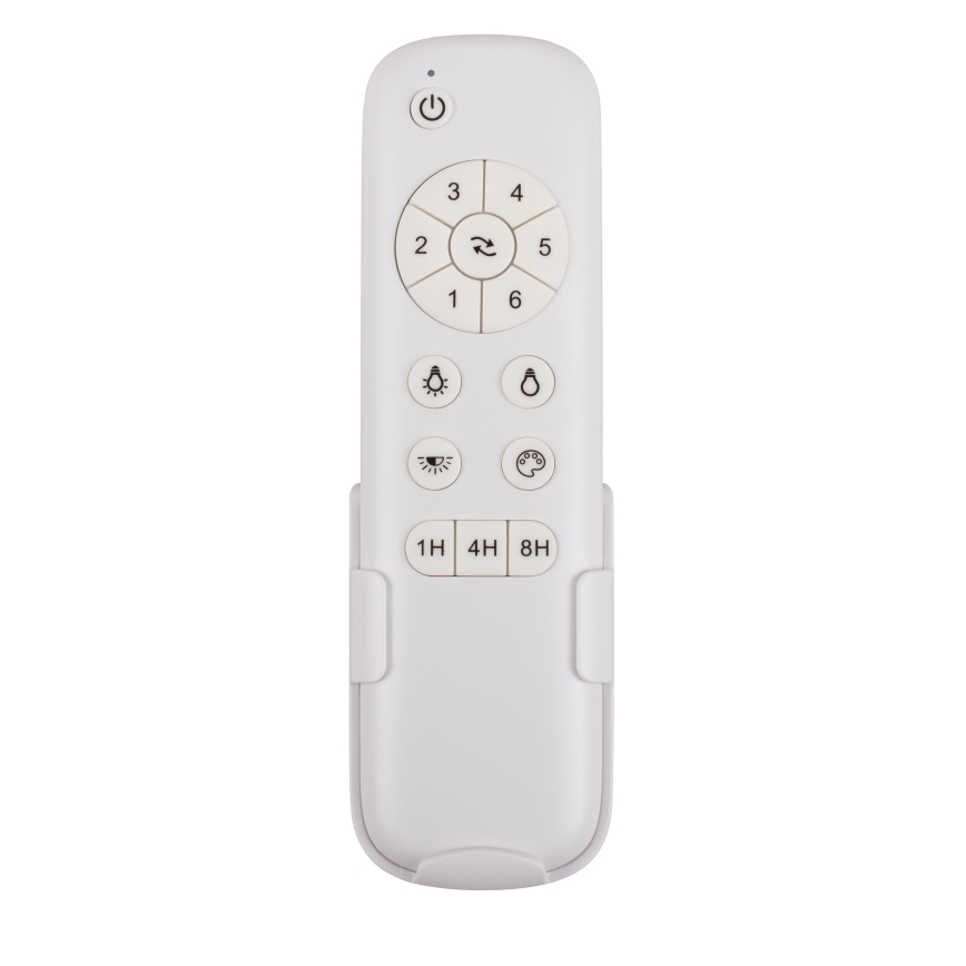 Lucci air 513072 - Ανεμιστήρας οροφής LED Dimmable BRONX LED/18W/230V 3000/4000/6000K μαύρο/γυαλιστερό χρώμιο + τηλεχειριστήριο