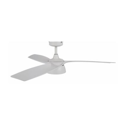 Lucci Air 513073 - Ανεμιστήρας οροφής BRONX με ρυθμιζόμενο LED, 18W/230V, 3000/4000/6000K, Ø 132 εκ., λευκός + τηλεχειριστήριο