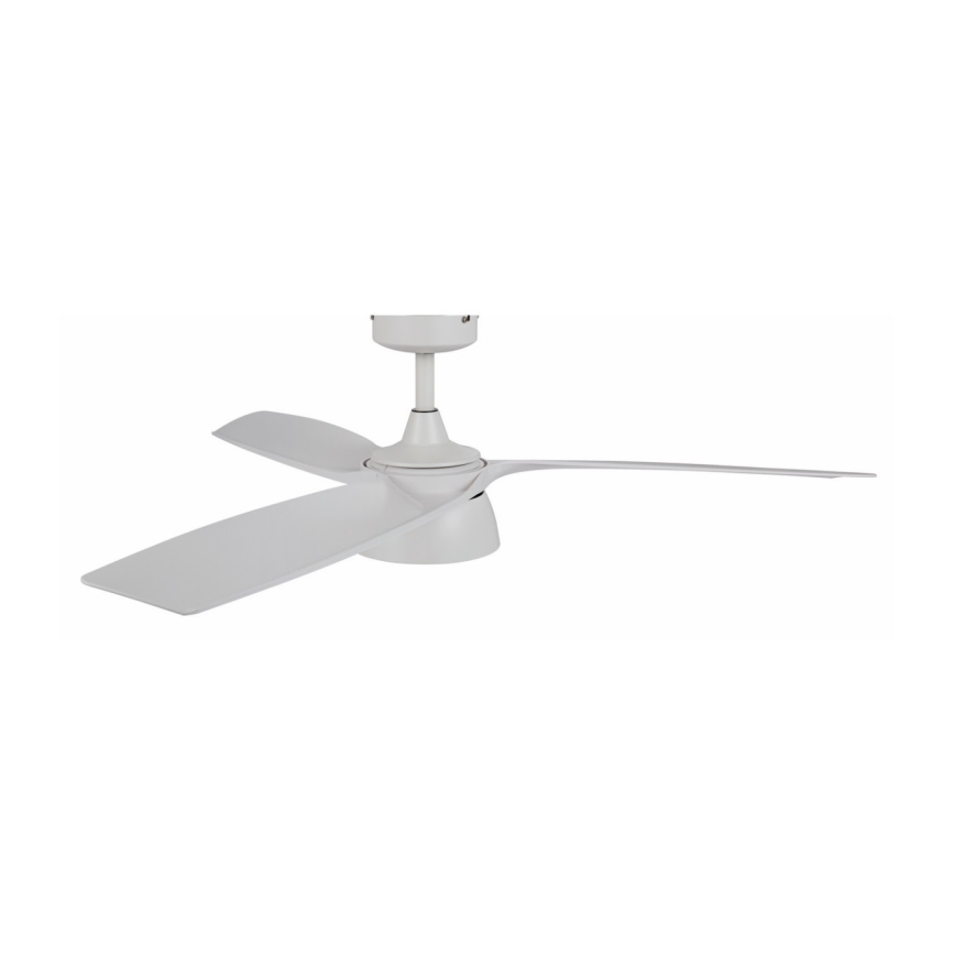 Lucci Air 513073 - Ανεμιστήρας οροφής BRONX με ρυθμιζόμενο LED, 18W/230V, 3000/4000/6000K, Ø 132 εκ., λευκός + τηλεχειριστήριο
