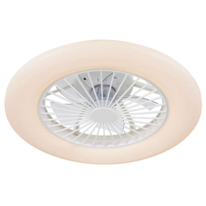 Lucci Air 513200 - LED Φωτιστικό οροφής dimmable με ανεμιστήρα OSLO LED/20W/230V 3000/4500/6500K λευκό + τηλεχειριστήριο