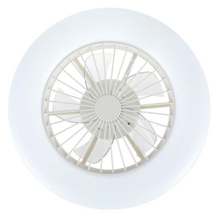 Lucci Air 513200 - LED Φωτιστικό οροφής dimmable με ανεμιστήρα OSLO LED/20W/230V 3000/4500/6500K λευκό + τηλεχειριστήριο