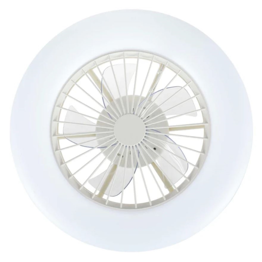 Lucci Air 513200 - LED Φωτιστικό οροφής dimmable με ανεμιστήρα OSLO LED/20W/230V 3000/4500/6500K λευκό + τηλεχειριστήριο
