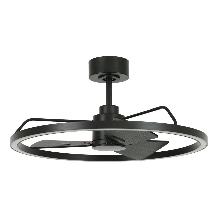 Lucci Air 516124 - Ανεμιστήρας οροφής LED Dimmable CESSNA LED/36W/230V 3000/4000/5000K μαύρο + τηλεχειριστήριο