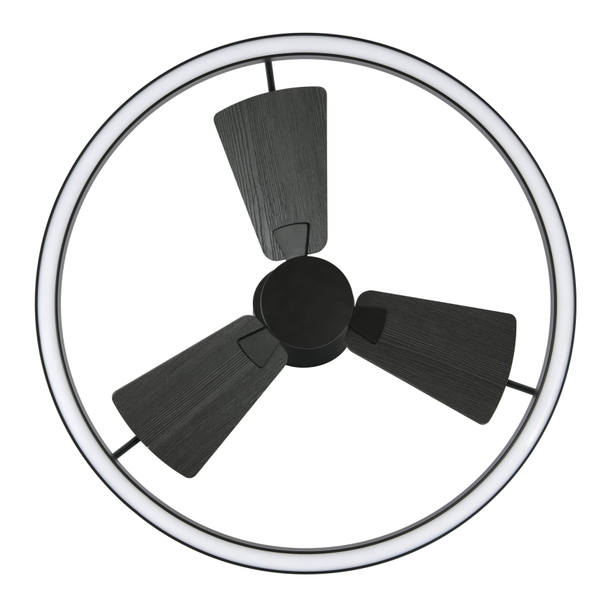 Lucci Air 516124 - Ανεμιστήρας οροφής LED Dimmable CESSNA LED/36W/230V 3000/4000/5000K μαύρο + τηλεχειριστήριο