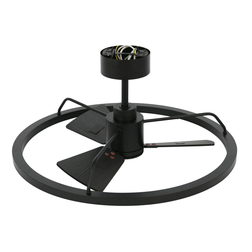 Lucci Air 516124 - Ανεμιστήρας οροφής LED Dimmable CESSNA LED/36W/230V 3000/4000/5000K μαύρο + τηλεχειριστήριο