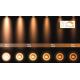 Lucide 09929/05/31 - LED Dimmable φωτιστικό σποτ NIGEL 1xGU10/5W/230V λευκό CRI 95