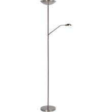 Lucide 19791/24/12 - Dimmable Επιδαπέδια λάμπα LED ZENITH 1xLED/20W/230V+1xLED/4W