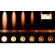Lucide 31931/36/30 - LED Dimmable φωτιστικό σποτ TALA 3xGU10 / 12W / 230V μαύρο