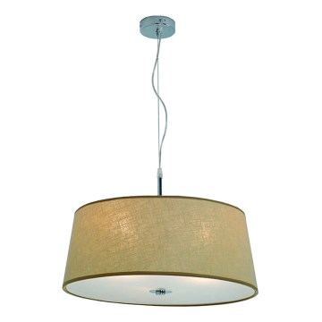 Luxera 18030 - Πολύφωτο σε σχοινί COMBO 3xE27/60W/230V