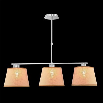 LUXERA 18066 - Πολύφωτο COMBO 3xE27/60W μπεζ