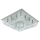 Luxera 32300 - Κρυστάλλινο φωτιστικό οροφής EMIR 12xG9/33W/230V