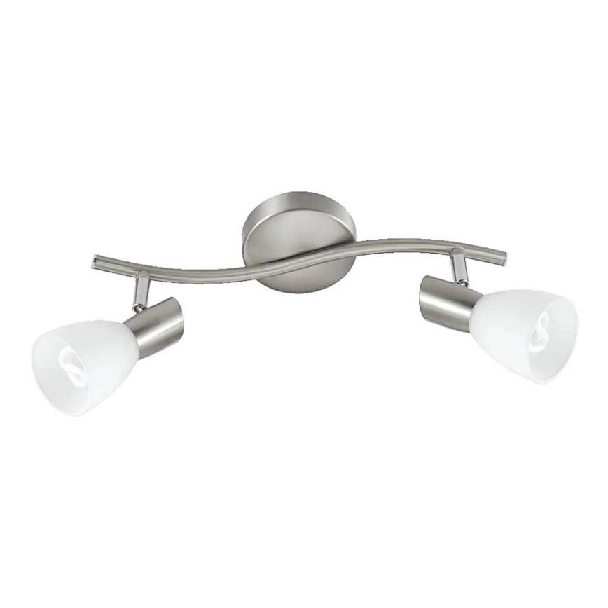 LUXERA 34035 - Φωτιστικό σποτ TORRO 2xE14/40W/230V