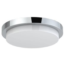 LUXERA 41108 - Φωτιστικό οροφής μπάνιου NIOBE 1x2D/21W/230V IP44