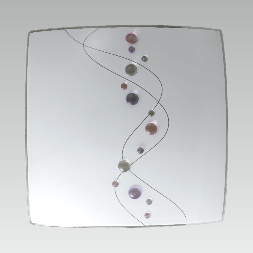 Luxera 45092 - Ανταλλακτικό γυαλί για φωτιστικό οροφής TAO PINK E27