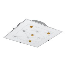 LUXERA 45113 - Φωτιστικό οροφής GPS 2xE14/40W