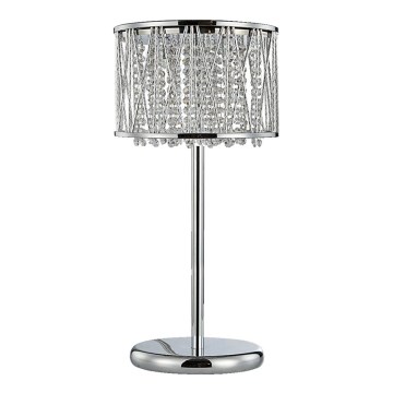Luxera 46117 - Κρυστάλλινη επιτραπέζια λάμπα STIXX 3xG9 / 33W / 230V