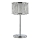 Luxera 46117 - Κρυστάλλινη επιτραπέζια λάμπα STIXX 3xG9 / 33W / 230V