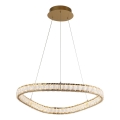 LUXERA 46151 - Κρεμαστό φωτιστικό LED με καλώδιο MIST LED/43W/230V 4000K χρυσό