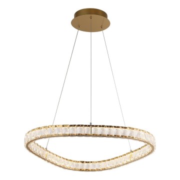 LUXERA 46151 - Κρεμαστό φωτιστικό LED με καλώδιο MIST LED/43W/230V 4000K χρυσό