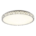 LUXERA 46155 - Φωτιστικό οροφής LED LARUNA LED/85W/230V 4000K Ø 80 cm ματ χρώμιο