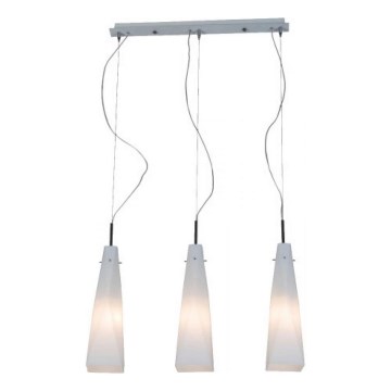 LUXERA 48001 - Πολύφωτο σε σχοινί CASSABLANCA 3xE14/60W/230V