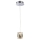 LUXERA 62404 - Κρυστάλλινο πολύφωτο LED σε σχοινί POLAR LED/5W/230V