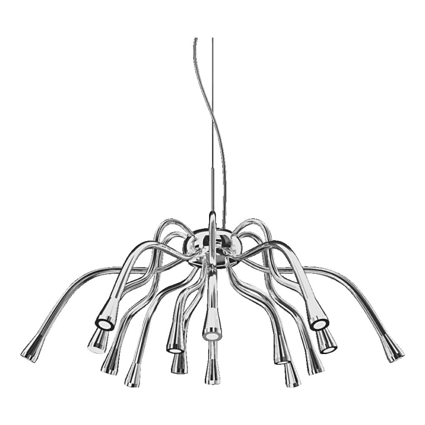 LUXERA 64022 - LED Κρεμαστό πολύφωτο LAMBIO 15xLED/1W/230V