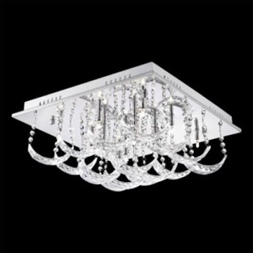 Luxera 64314 - Φως οροφής BACARAT 12xG4/20W/230V