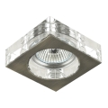 LUXERA 71009 - Χωνευτό φως ELEGANT 1xGU10/50W/230V